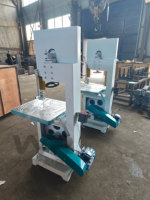 Scie à ruban pour le bois, machine à scier à ruban semi-automatique, scie à ruban de haute précision pour le bois