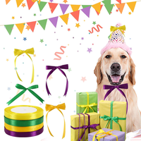 Ruban de satin à face unique 3/8 pouces 25 mètres pour la décoration de mariage artisanale d'emballage cadeau