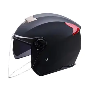 Helm Sepeda Motor Lensa Ganda Full Face Kualitas Tinggi Helm Sepeda Motor Balap untuk Pria Helm Sepeda Motor dengan Sedikit Cahaya Capacete Casqueiro Casque