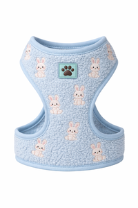 Conjunto de Correa y Arnés Ajustable Bordado Personalizado OEM, Collares y Correas para Mascotas, Conjunto de Arnés de Lujo para Perros - Product Image 3