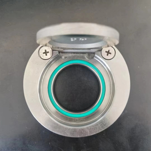 Vanne de retenue à <span class=keywords><strong>disque</strong></span> unique en acier inoxydable SS304 316 ultra-mince, plaque circulaire scellée, 3 pouces DN80, installation horizontale - Product Image 1