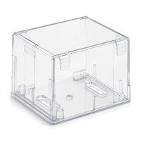 Piezas de Moldeo por Inyección de Plástico Personalizadas, Caja de Conexiones Eléctricas de ABS y PC, Carcasa Transparente para Instrumentos, Componentes de Molde