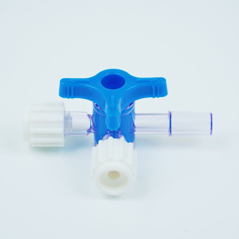 Computer Earleier Disposable Sterile Three Way Stopcock with Swivel Luer Lock and ...