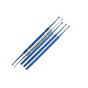 Pinces manuelles ophtalmiques microscopiques en acier inoxydable Satinsky, tailles S/M/L, pour kystes des glandes tarsales, certifiées CE Classe III - Product Image 1
