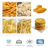 Friteuse Commerciale Sans Huile 100L Certifiée CE avec Mélangeur pour Croustilles, Snacks aux Arachides et Peau de Porc