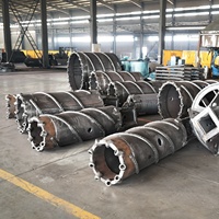 Forets à dents de 1500 mm Limta Piling pour le forage de roches dures |   Boîte Kelly 150/200/250mm |   Bauer Sany XCMG |   Q355B