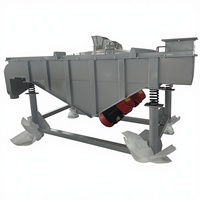 Mesin Saringan Getar Linear Stainless Steel dengan Motor/Engine Produktivitas Tinggi Pemisah Biji-bijian Kapasitas 501-1000L/Jam