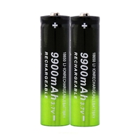 Grosir 18650 baterai isi ulang 3.7V 9900mAH baterai Li-Ion 1.5v baterai lithium untuk pengukur air/