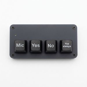 Teclado con Entrada de Voz por IA y Respuesta Rápida para Servicio al Cliente de Comercio Electrónico |   Asistente de Chat de Ventas con Plantillas Inteligentes W855 - Product Image 2