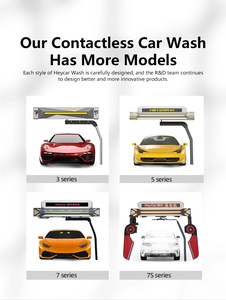 7 Series Electric Automatic Touchless <b>Car</b> Wash <b>Machine</b> Commercial Brushless High Pressure Stainless Steel Vehicle Cleaning - Product Image 5