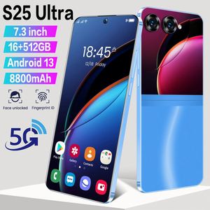 New Product Face Recognition Cell <strong>Phone</strong> unlocked Smart Android <strong>Mobile</strong> Smart <strong>Phone</strong> S25 Ultra Original