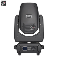 Lyre 15R 300W Projecteur LED à tête mobile, 13 couleurs, 14 motifs, Gobos, Prisme, Mode de contrôle DMX512, King Sharpy, pour DJ et soirées