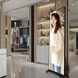 Pantalla de vídeo LED P2.5 P3 a todo color para interiores, pantallas de bienvenida de tienda minorista OEM con función Media SDK, pantalla LED de póster - Product Image 1