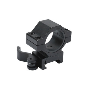 25.4Mm/30Mm Convertible Ring <b>Quick</b> Detach Lock Mount Precision Cnc Machined Aluminum Alloy Adjustable Optical <b>Clamp</b> Bracket - Product Image 1
