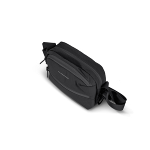 ขายส่งกระเป๋าสะพายข้างไฮโยริ‑ไลท์สีดำ LCL76627‑01 (BLK) กระเป๋าสะพายไหล่สำหรับเดินทางกลางแจ้งแบบมินิมอลสไตล์ญี่ปุ่นหลายช่อง - Product Image 5