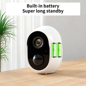 Caméra de sécurité sans fil WiFi 3MP à batterie avec détection PIR et audio bidirectionnel, application <span class=keywords><strong>Onecam</strong></span>, vente directe usine, OEM ODM, logo personnalisé - Product Image 2