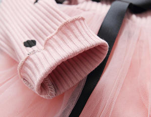 ชุดเดรสตูตูถักนิตติ้งลายแฟนซีสำหรับเด็กผู้หญิง - Product Image 4