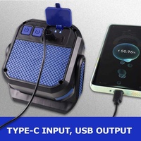 SEEYOO 1500 Lumen IP55 Wasserdichte LED-Arbeitsleuchte Notfall-Warnleuchte Magnetisch Tragbar Ra90 Dimmbar für Werkstattgebrauch Aluminium