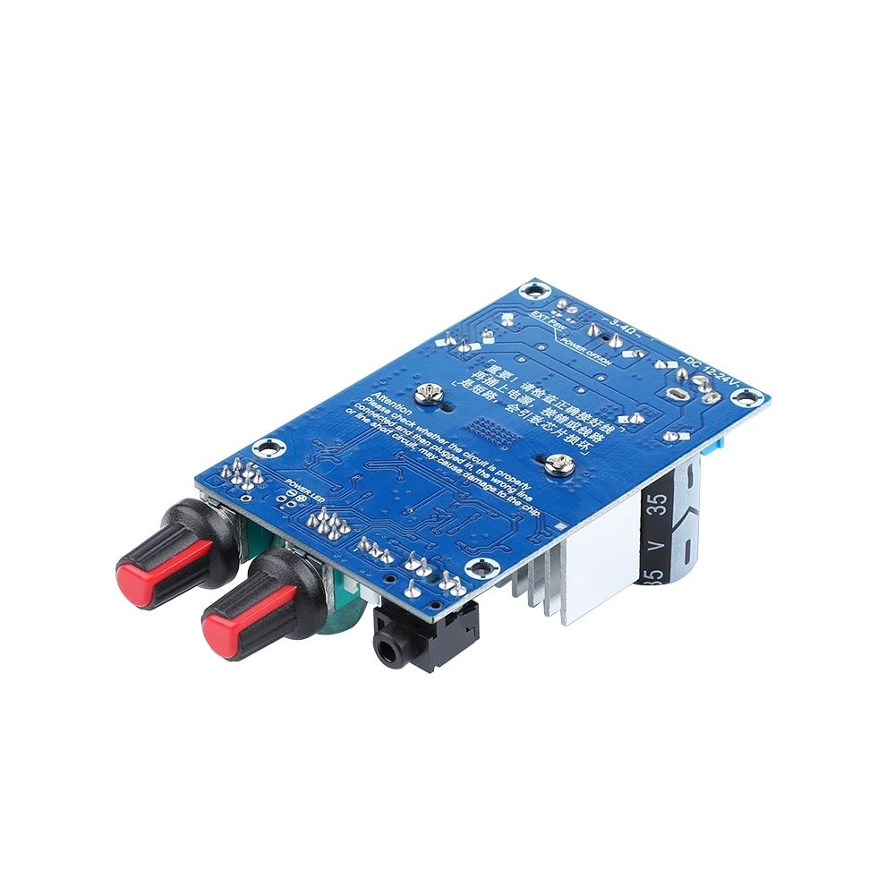 Amplificatore Subwoofer 100W TPA3116D2 - Mini Design, Alimentazione DC 12-24V, Per Audio Casa O Auto - Foto 9