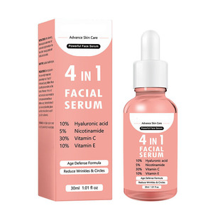 เซรั่มบำรุงผิวหน้าและผิวกาย 4 in 1 สูตรวีแกนออร์แกนิค ช่วยให้ผิวขาวกระจ่างใส ลดเลือนริ้วรอย พร้อมวิตามินซีและกลีเซอรีน ขนาด 30 มล. - Product Image 4