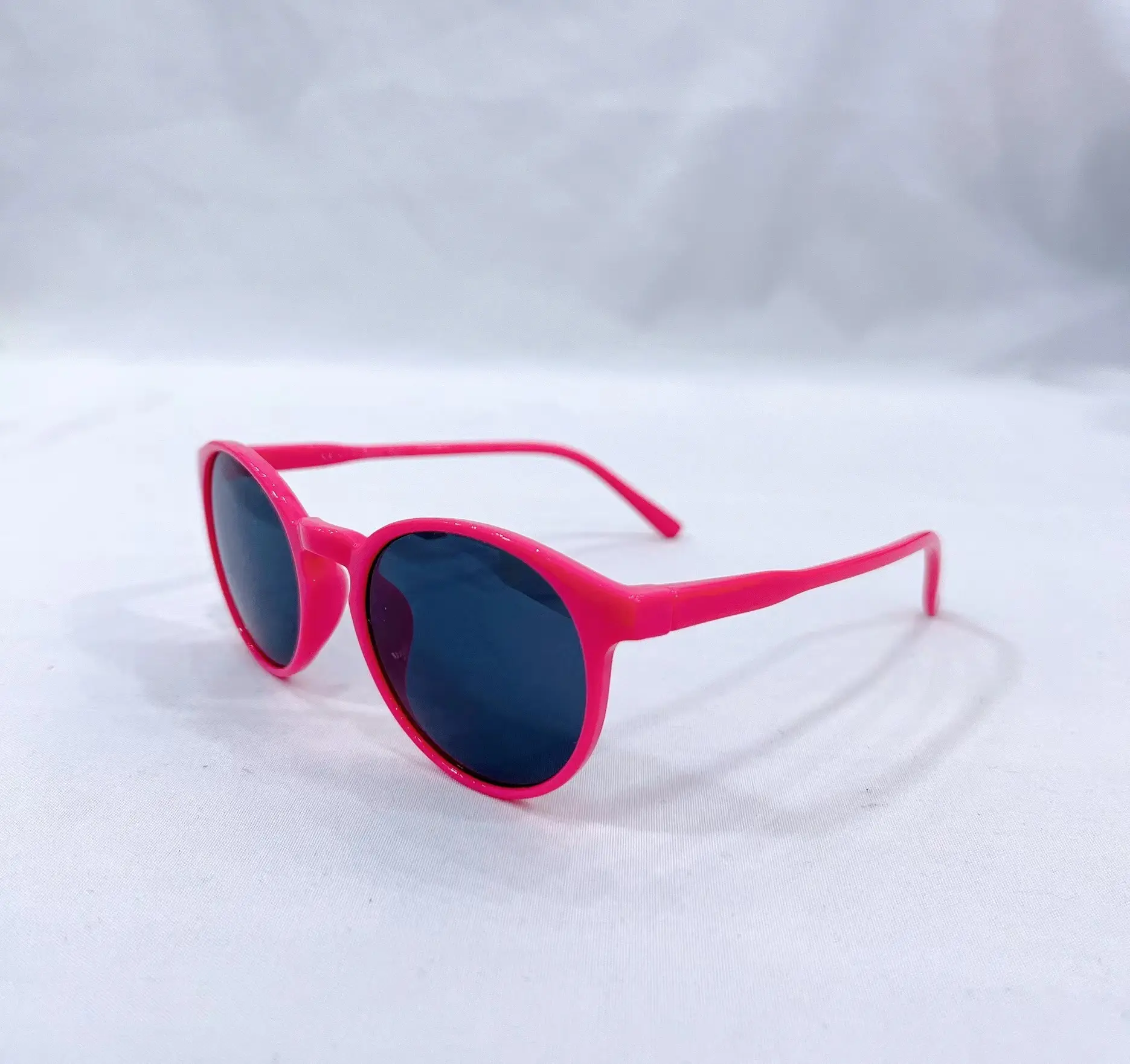 Gafas de sol infantiles al por mayor de fábrica diseño redondo colorido de moda para niñas y niños