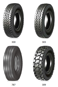 Pneu de camion minier robuste 12.00R20 avec bande de roulement à blocs profonds, pneu radial résistant aux coupures pour camions de chantier - Product Image 4