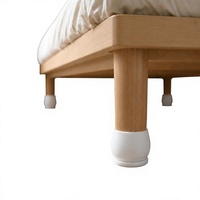 Protections de pieds de meubles blanches, capuchons anti-rayures pour chaises, canapés, tables et lits