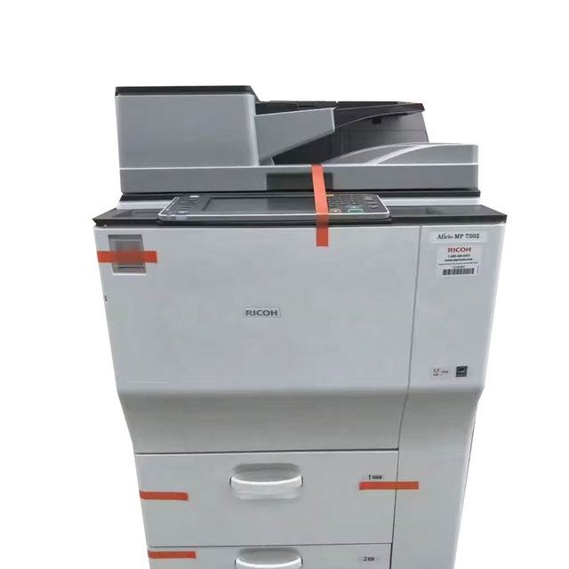 A3 A4 Laser Printer Multifunction Copier Used for Ricoh MP 7502 9002 Black and White Photocopier Machine