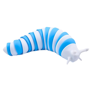 Jouet sensoriel anti-stress pour enfants, escargot imprimé en 3D, style anime, arc-en-ciel, jouets classiques - Product Image 1