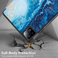 Étui pour xiaomi Pad 6 /xiaomi pad 6 Pro 11 pouces 2023 housse de motif de tablette support à trois volets Ultra-mince