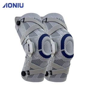 Rodilleras con Soporte de <span class=keywords><strong>Rodilla</strong></span> AoNiu, Material Spandex/Nylon, Protección Profesional para Deportes y Rehabilitación Postoperatoria, Unisex - Product Image 1