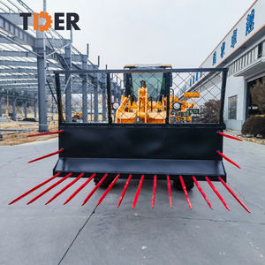 टैडर व्हील लोडर उच्च दक्षता वाला डीजल इंजन मिनी 2500 किलोग्राम व्हील लोडर 2.5 टन कॉम्पैक्ट लोडर - Product Image 3