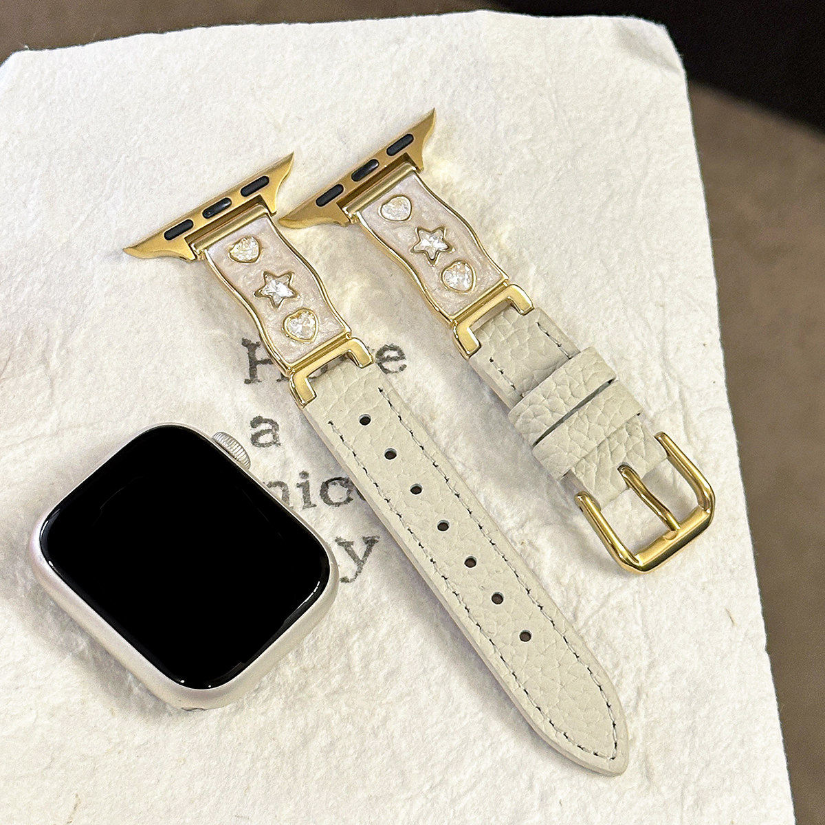 starlight white and gold