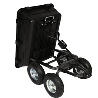 TC2135 Chariot à benne basculante extérieur haute capacité 400Kg 125L