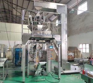 Hoàn toàn tự động rau tươi trái cây thịt viên thực phẩm đông lạnh mì đậu nảy mầm multihead định lượng với khay máy đóng gói - Product Image 5