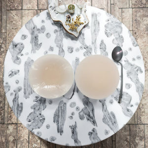 <span class=keywords><strong>Cache</strong></span>-tétons adhésifs réutilisables personnalisés, soutien-gorge invisible, pasties pour femmes, utilisation sportive, boîte fournie - Product Image 3