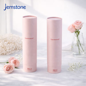 Emballage en tube de papier rigide pour diffuseur de parfum d'intérieur en carton kraft recyclable personnalisé, emballage en tube de papier pour soins de la peau et parfums - Product Image 1