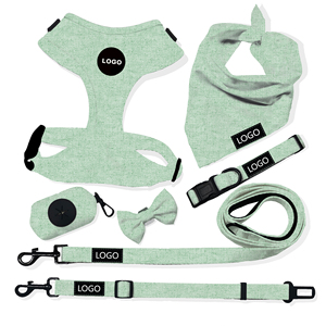 De alta calidad de perro de algodón Collar de perro de algodon <span class=keywords><strong>Arnes</strong></span> para perros Correa para perros navidad - Product Image 6