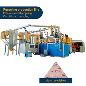 Máquina de reciclaje de placa de circuito de residuos Línea de producción de trituración y clasificación completamente automática - Product Image 2