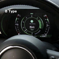 Tableau de bord numérique pour BMW Mini Cooper F54 F55 F56 F60 2014-2023 Compteur de vitesse pour tableau de bord LCD Système Linux Cockpit virtuel