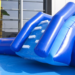 15m Dia. Parco acquatico gonfiabile per bambini e adulti palm tree island in <span class=keywords><strong>vendita</strong></span> per attività all'aperto in acqua da gonfiabili Sino - Product Image 5