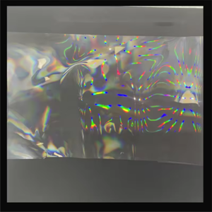 Film de diffraction en plastique de 133cm de pouce avec 9 <span class=keywords><strong>lentilles</strong></span> d'ombre rave à filtre à effet holographique - Product Image 5