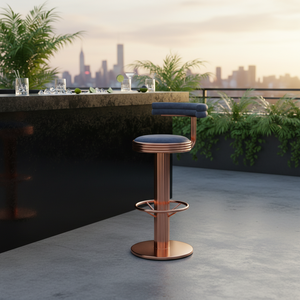 Modern Metal Commercial <b>Bar</b> <b>Stools</b> for Home <b>Bar</b> Hotel Outdoor Dining - Product Image 3