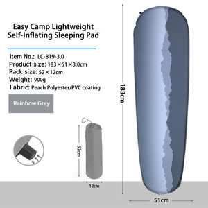 Almohadilla para <span class=keywords><strong>dormir</strong></span> autoinflable con forma de momia para colchón de Camping, colchoneta de Camping ligera, colchón inflable para <span class=keywords><strong>dormir</strong></span> - Product Image 2