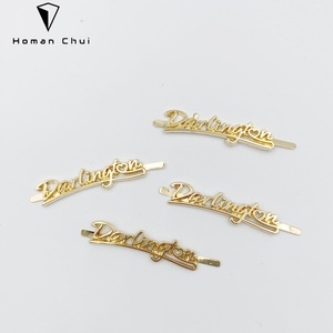 Étiquettes métalliques personnalisées sans nickel pour sacs à main - Product Image 1