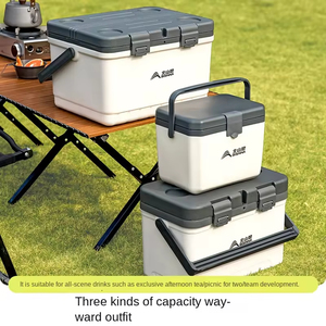 Glacière isotherme portable avec logo personnalisé pour le camping en plein air et les pique-niques Solution <span class=keywords><strong>de</strong></span> stockage des aliments Offre Spéciale Pe Glacière - Product Image 2