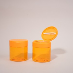 Envase Personalizado para Productos de Cuidado de la Piel de 200-250 ml, Latas para Lociones y Cremas, Frascos de Plástico Transparente con Tapa Abatible para Píldoras - Product Image 3