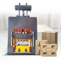 Machine de presse à chaud comprimée pour palettes en bois de sciure de bois