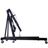 Grue de levage de moteur de haute qualité, outils pour véhicules, grue d'atelier hydraulique pliable de 2 tonnes