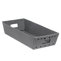 Boîte à vis en gros boîte de rangement d'outils Corflute personnalisée boîte d'emballage à vis en plastique Coroplast ondulé